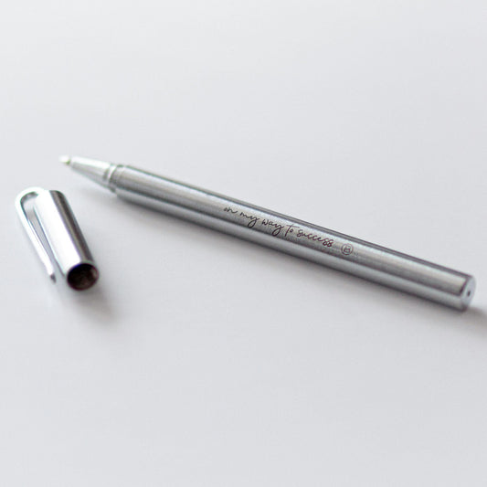 Luxury Silver Pen Glossy Silver