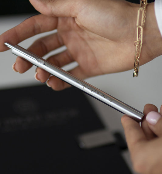 Luxury Silver Pen Glossy Silver