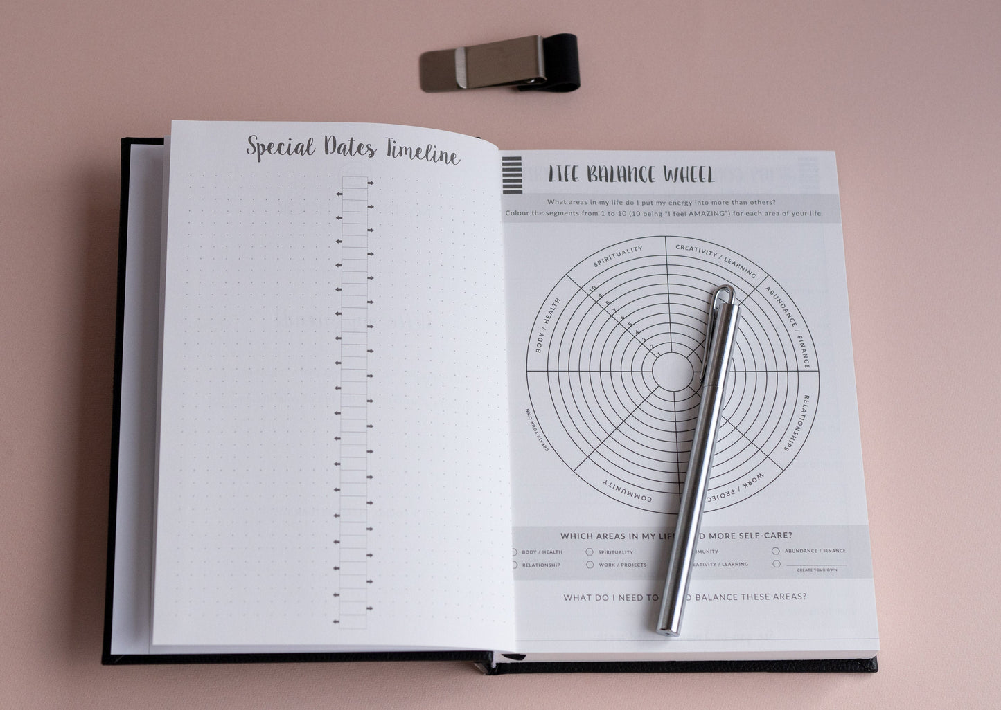 MyProfitBook - Black Planner