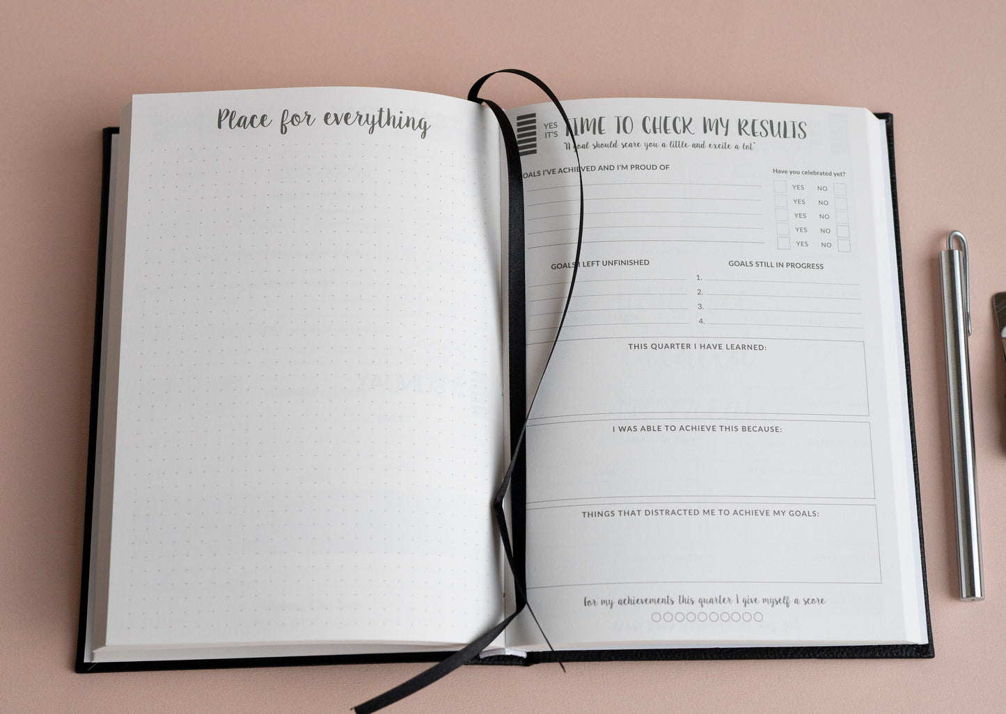 MyProfitBook - Black Planner