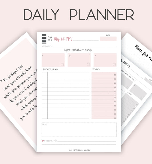 DAY PLANNER II PDF template