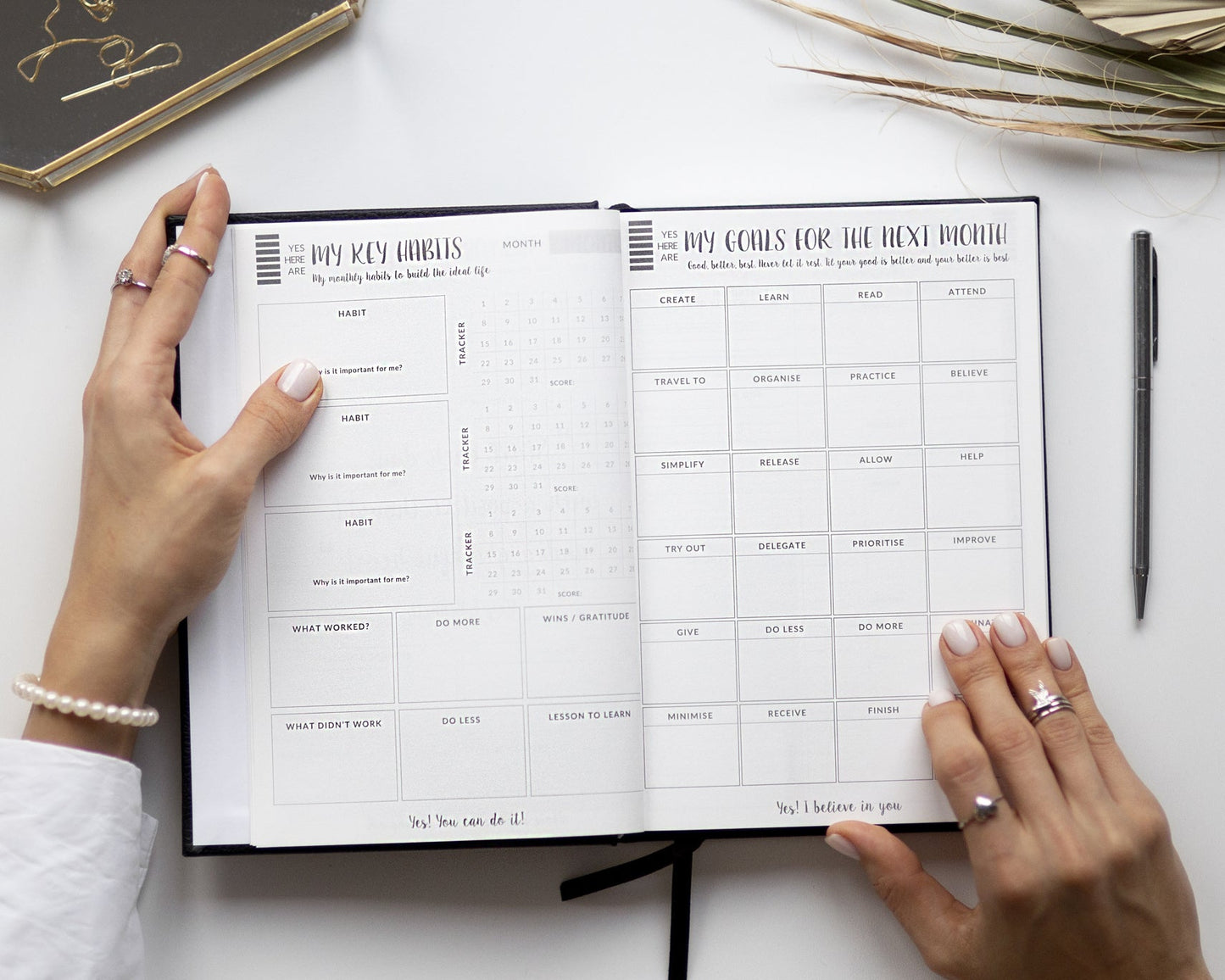 MyProfitBook - Black Planner